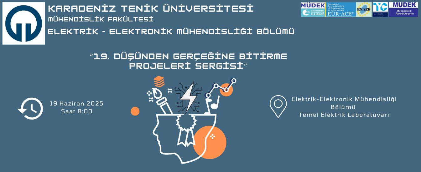19. Düşünden Gerçeğine Bitirme Projeleri Sergisi