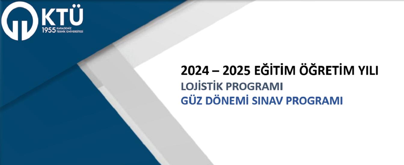 2024-2025 SINAV PROGRAMI GÜZ YENİ