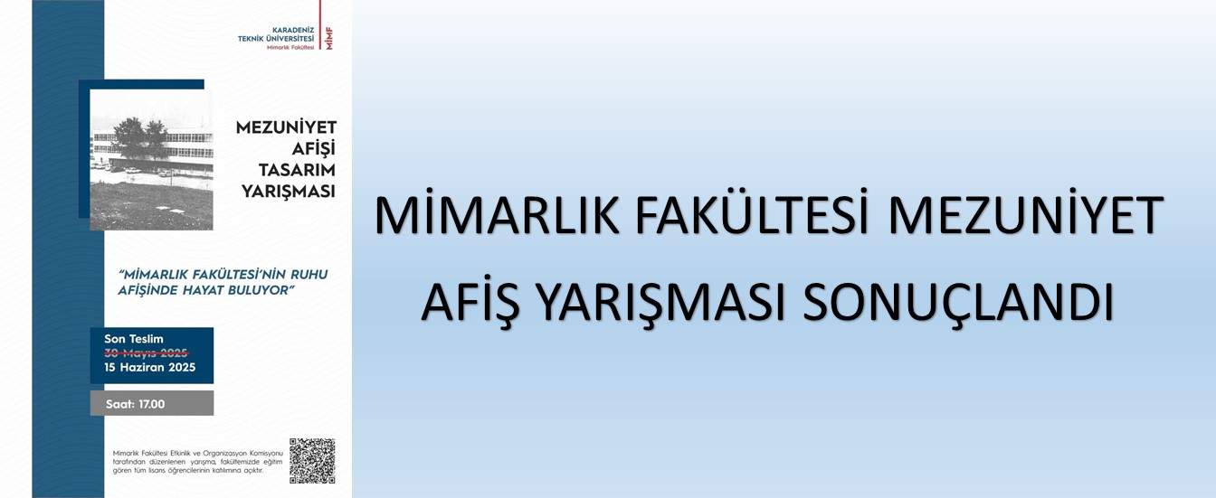 Afiş yarışması sonuçlandı