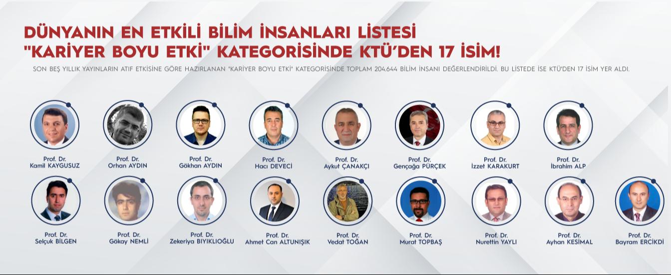 Dünyanın En Etkili Bilim İnsanları Listesi