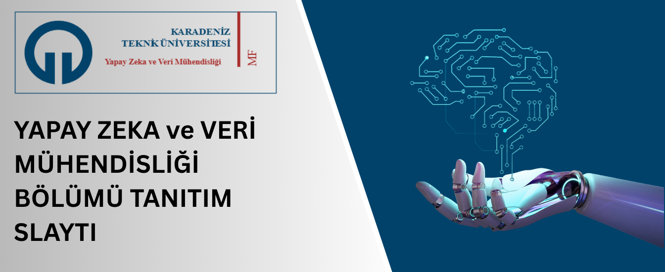 Yapay Zekâ ve Veri Mühendisliği Bölüm Tanıtım Slaytı